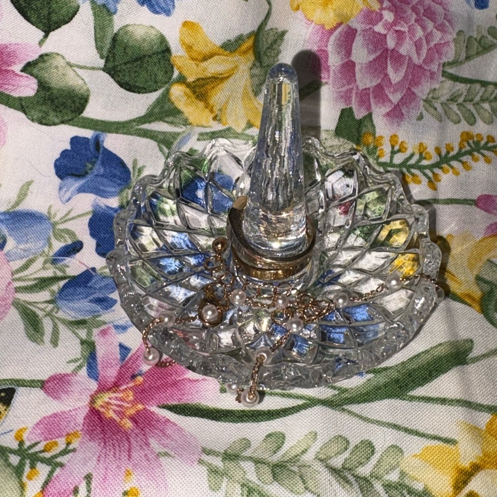 Crystal Ring Holder✨💍